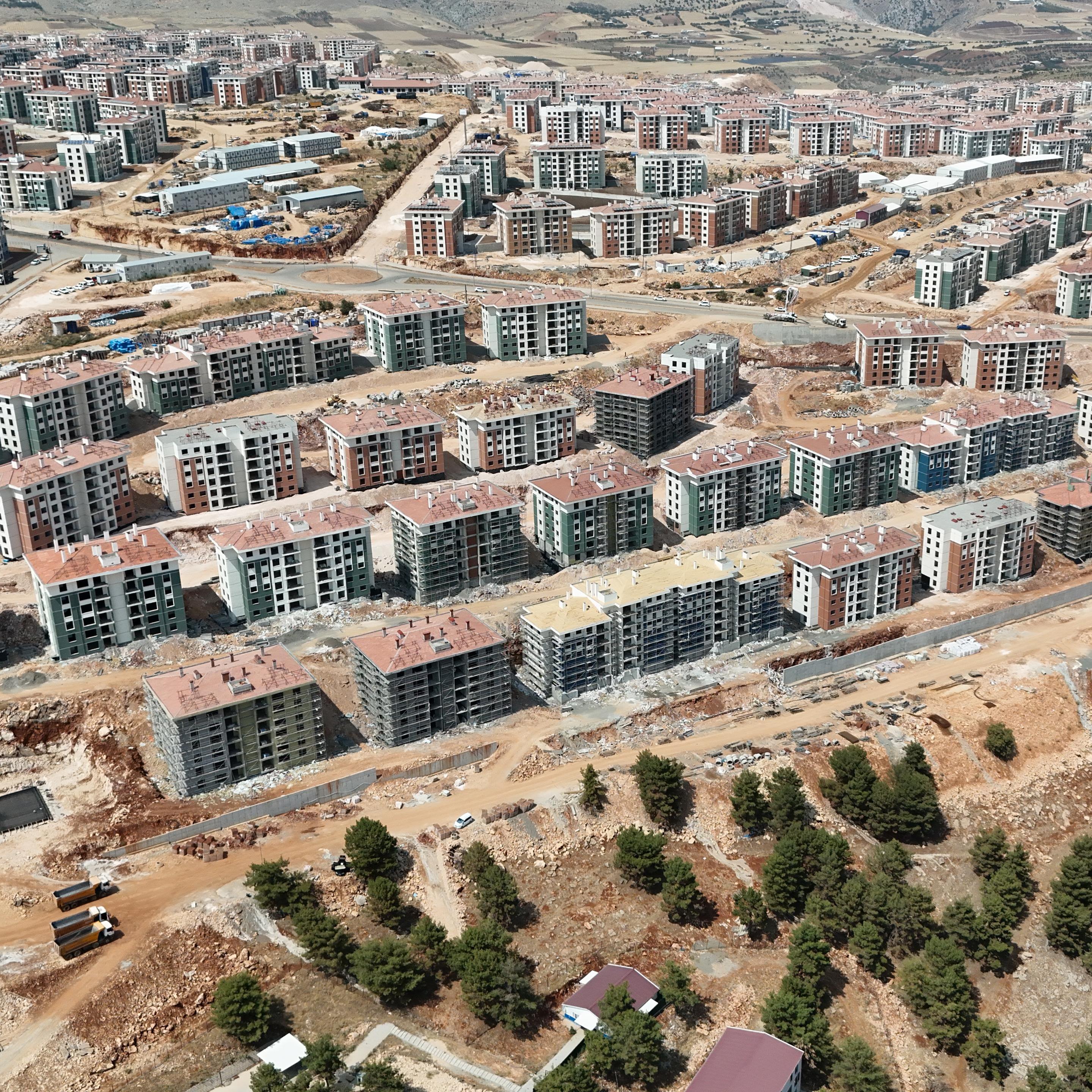 Adıyaman İndere 1. Etap 4.Kısım Deprem Konutları Projesi