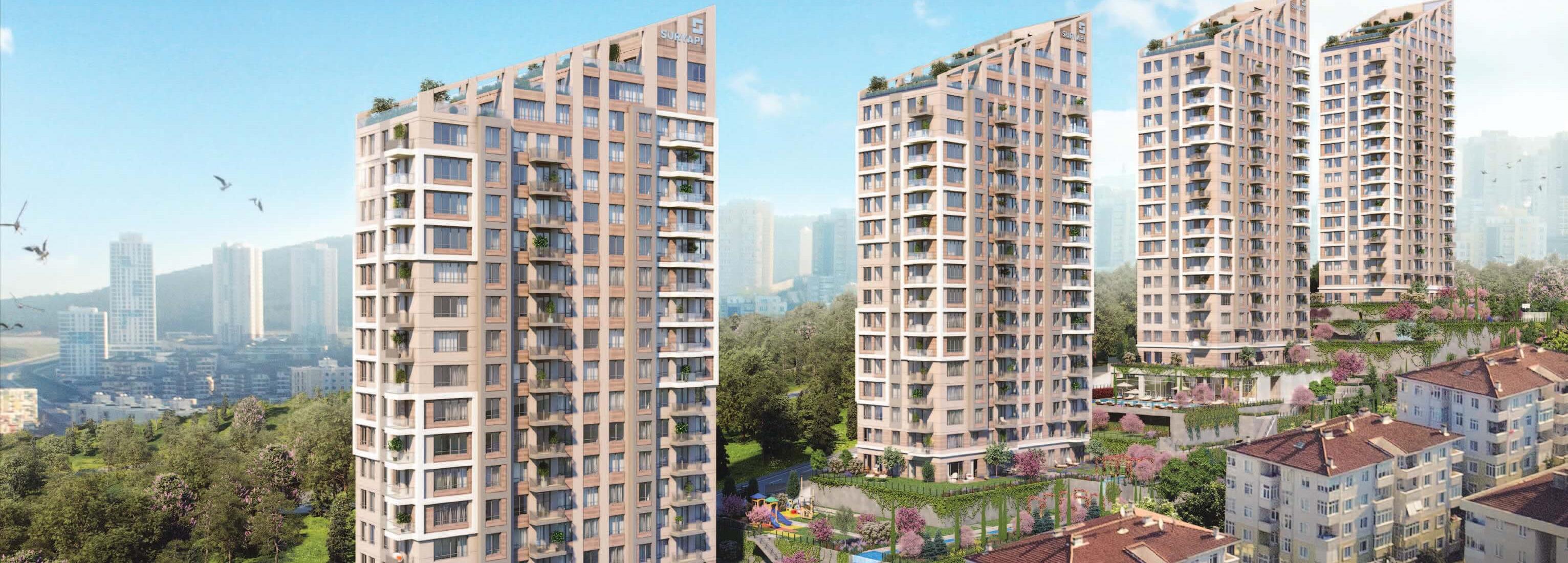 Sur Yapı Yeşil Mavi Maltepe